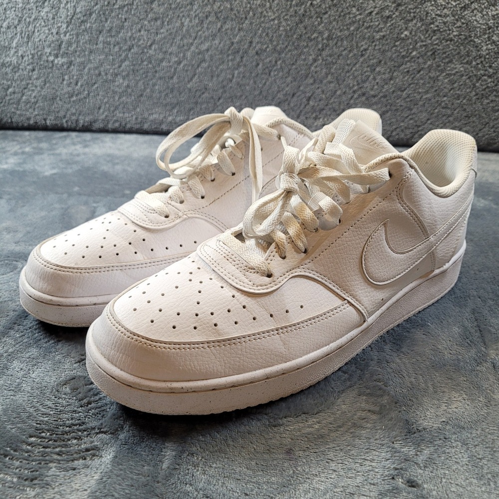 Nike Court Vision Low Next Nature Mens 11.5 White Sneakers DH2987-100